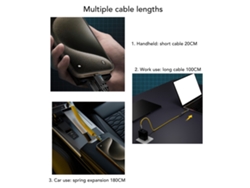Cable De Datos De Funciones Completas Con Carga Rápida Y Transferencia De Datos De 20gbps