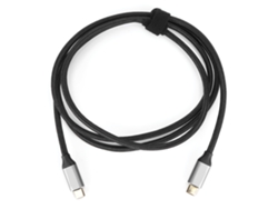 Cable Dual Type-c Usb3.1 Pd 100w 5a Para Carga Rápida Y Transmisión De Datos