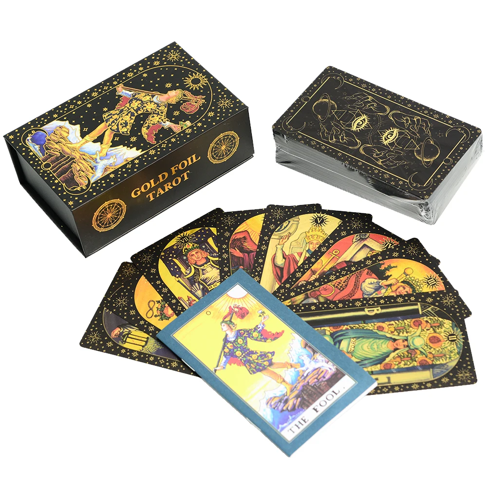 Cartas De Tarot De 7x12 Cm, Impermeables, Juego De Mesa Interactivo Para Niñas.