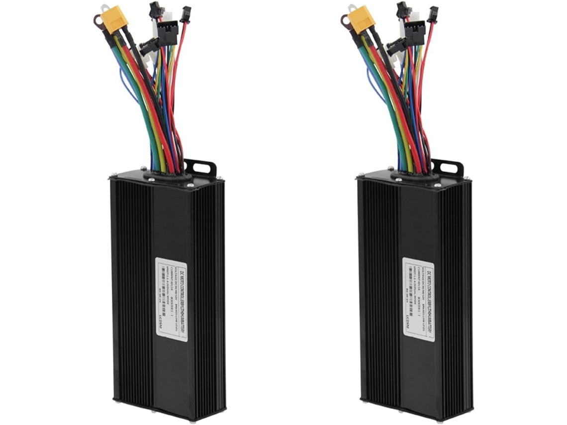 2x 36/48 V/52 V E-bike 40a 1500/2000 W Controlador Sin Balais À Onde Sinusoïdale Tres Modos Para