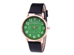 Reloj Zhoulianfa F-388 Con Correa De Piel Con Estampado De Cocodrilo, Reloj De Cuarzo Para Negocios Para Mujer, Negro.