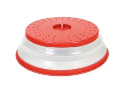 Tapa Plegable Grande Para Microondas, Cubierta Anticondensación, Utensilio Para Preparar Comidas.
