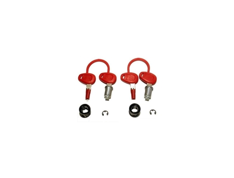 Kit de llaves Givi pour 2 valises et/ou top case