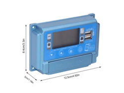 Omni-controlador De Carga Solar Mppt 12v-60v Adaptativo Con Bluetooth Y Dual Usb 60a Regulador Fotovoltaico