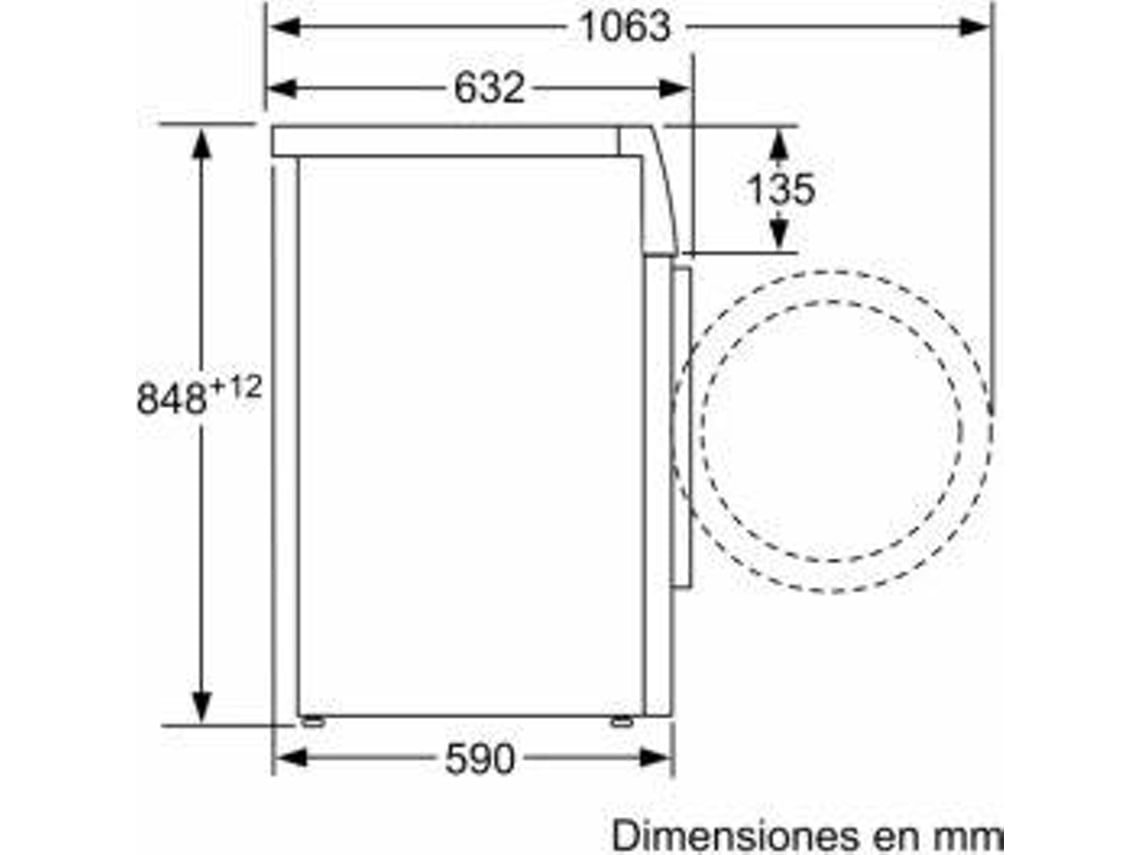 Lavadora BALAY 3TS273BA (7 kg - 1200 rpm - Blanco)