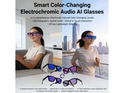 Gafas Eléctricas Decoloradas Ai Audio Intelligentes