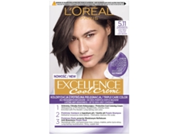 Tinte Capilar Excellence Cool Creme 5.11 Castaño Ultra Claro Loreal Paris