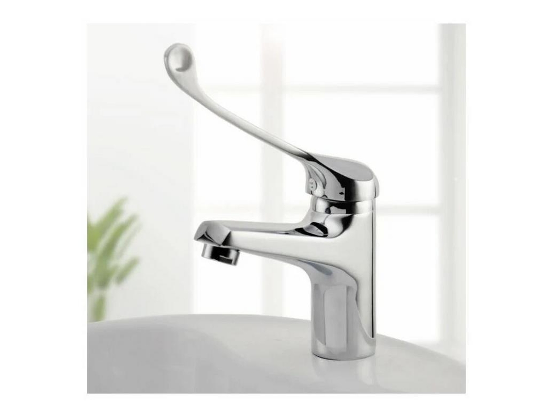 Grifo De Baño, Pmr, Cromado, Plisado
