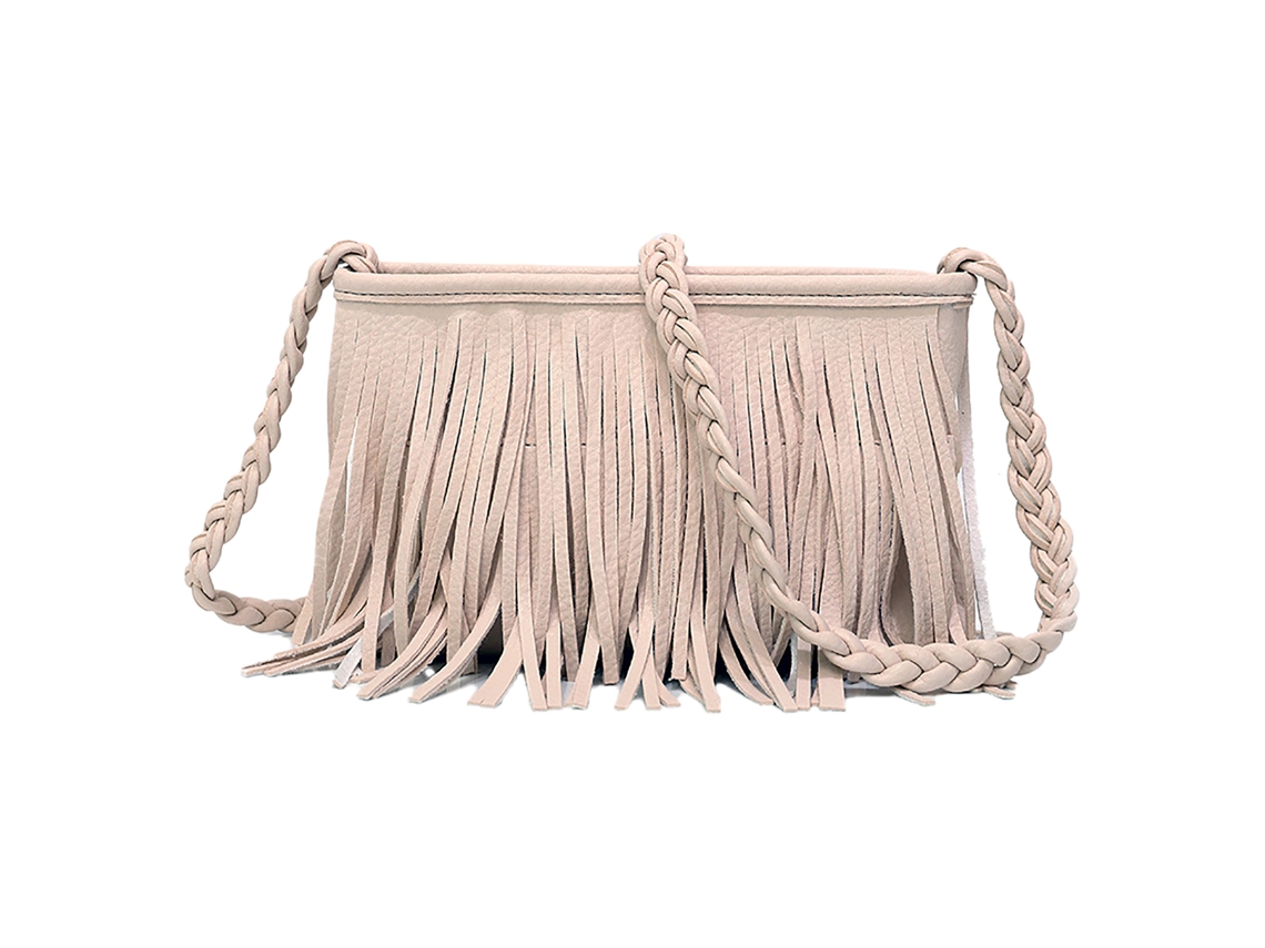 Bolso Bandolera Rosa De Piel Sintética Para Mujer Con Correa Ajustable Y Doble Cremallera, 6,9 X 4,9 X 2,8 Pulgadas.