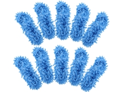 Para La Cocina, 10 Pares De Pantuflas De Microfibra Lavables Y Reutilizables Para Limpiar Pisos.