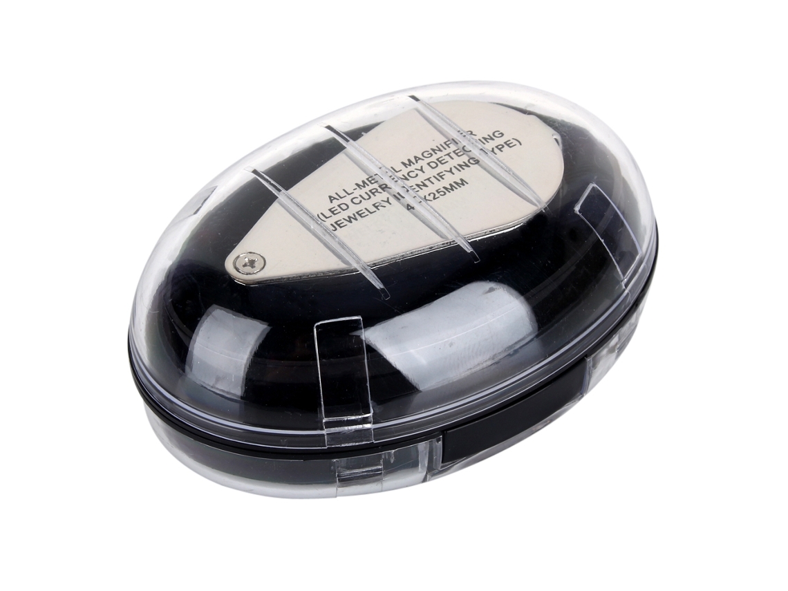 Lupa Led Plegable De 40 Aumentos Con 3 Lámparas Para Joyería, Lupa Portátil Para Tasación.