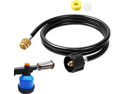 Manguera Para Bombona De Propano Barbacoa Adaptadores Y Conexiones 1 8 M Parrillas Port Tiles Quemadores Calentadores
