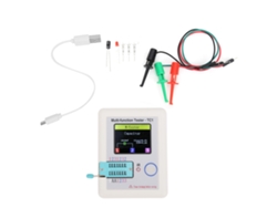 Probador De Transistores Multifuncional Lcr-tc1 Con Pantalla Tft De 1,8 Pulgadas Para Condensadores Y Diodos.