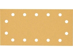 Lija BOSCH Expert C470 con 14 Orificios para Lijadoras Orbitales - 115x230 mm - G 80 - 50 Un