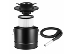 Aspirador De Ceniza Polski Metal Negro 15l 1 Unidad Con Filtro Hepa Para Chimenea Estufa De Pellets Y Barbacoa
