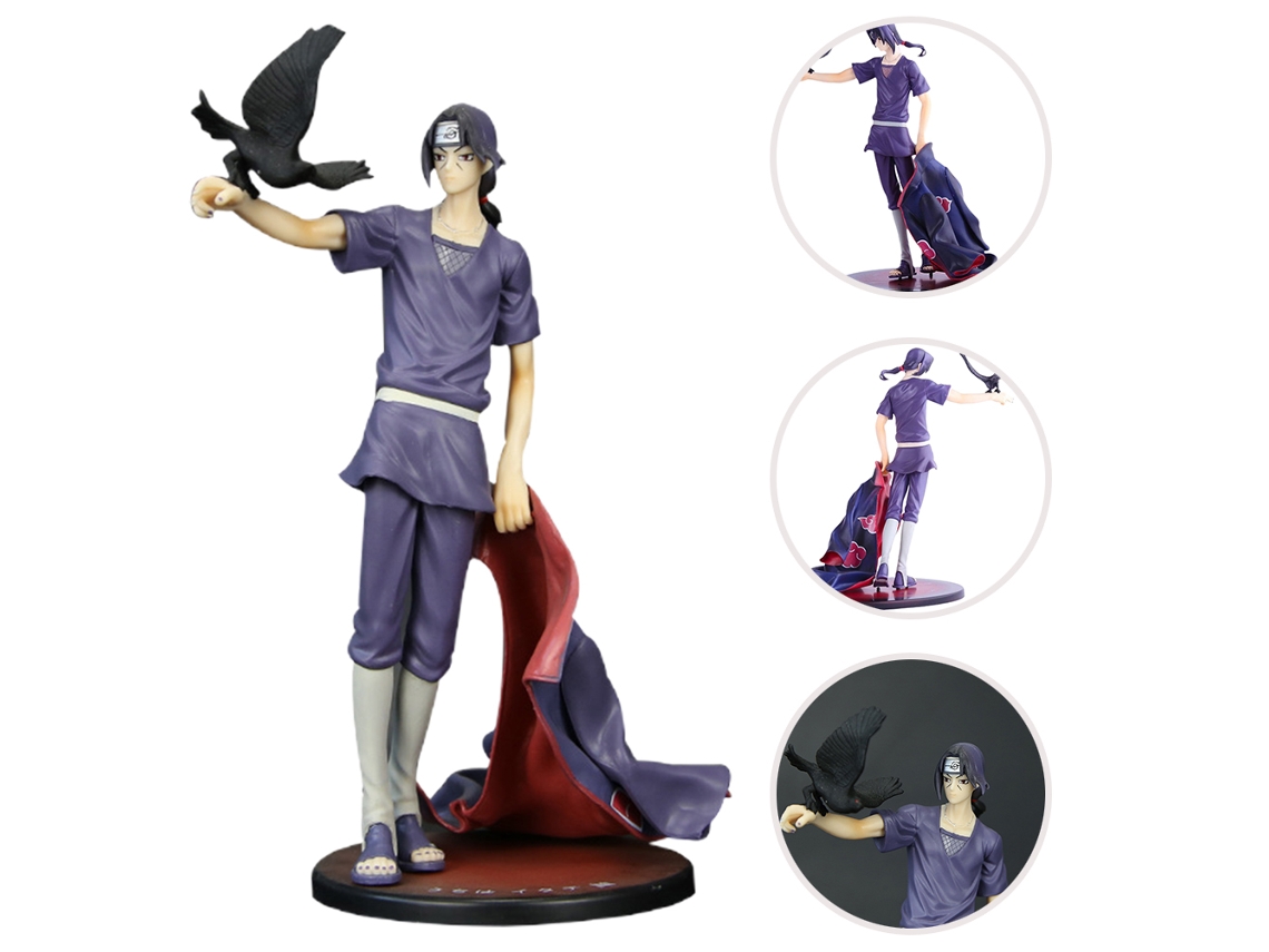 Figura De Acción De Anime De Itachi Uchiha Akatsuki, Pvc Multifuncional, 15 Cm