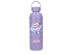 Botella térmica Movom Best Wishes (500 ml - Lila)