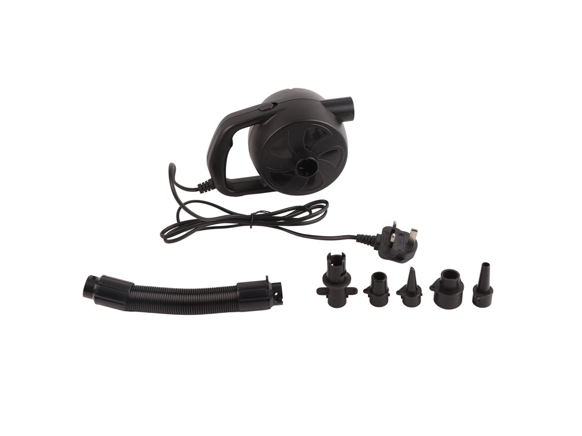 Bomba De Aire Eléctrica 300w Multifuncional Portátil Bajo Ruido 220v Plug Uk Para Inflables