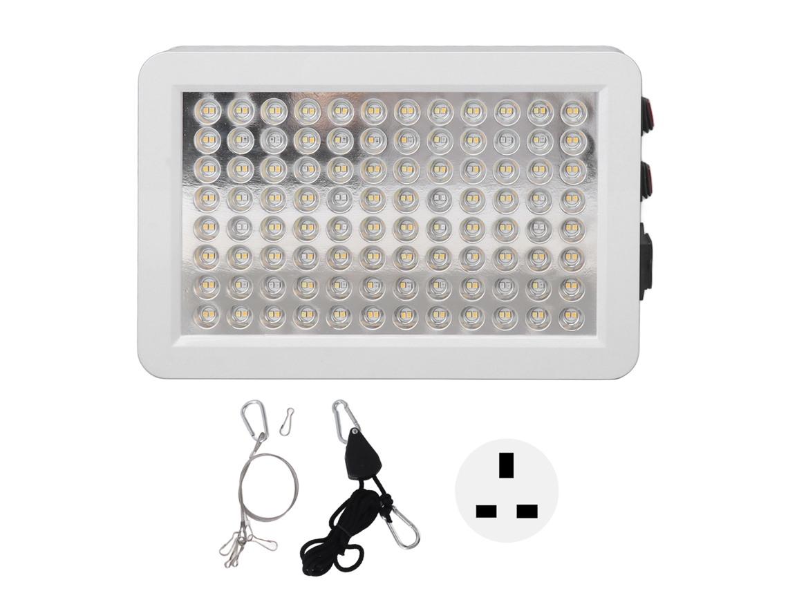Lámpara Led De Espectro Completo De 1000 W Para Cultivo De Plantas, Jardín Doméstico, Enchufe Británico De 100-277 V Ca