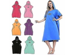 2026-toalla De Playa Poncho Con Capucha Secado Rápido Para Baño Y Natación
