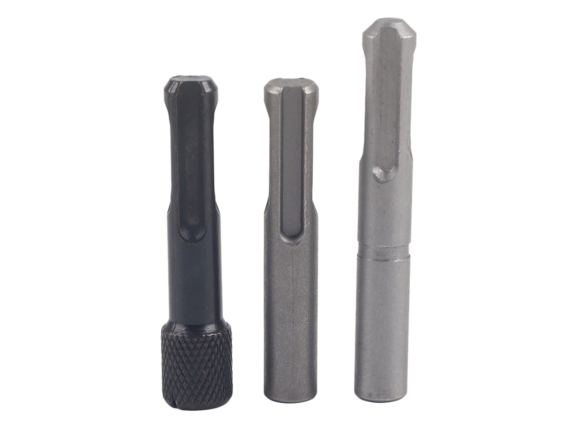 Adaptador Convertidor De Brocas De 3 Piezas Con Mango Hexagonal De 1/4" Para Taladro Sds