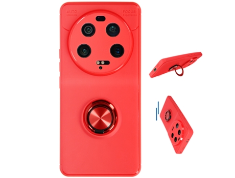 Funda para Xiaomi Xiaomi 13 AVIZAR Silicona Rojo