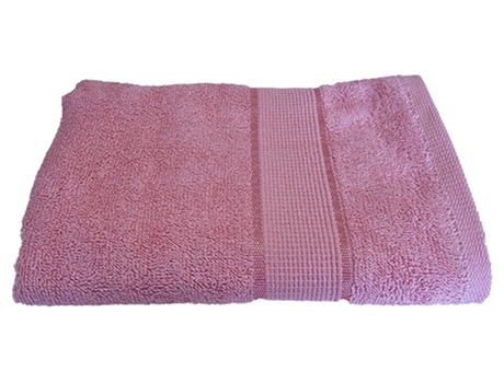 Toalla De Bambú M`DECO (Rosa - 70X140Cm)