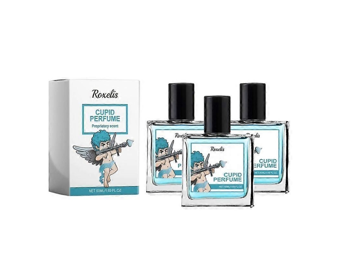 3 Unidades De Perfume Cupid Hypnosis De 50 Ml, Eau De Parfum Original Con Feromonas, Fragancia Floral Fresca De Larga Duración.