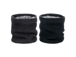 Jinwei-2pcs Bufanda Cuello Invierno Tejida Antiviento Caliente Para Hombre Mujer Gaiter De Cuello