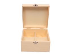 Caja LG (Madera - Multicolor - 16,5 x 9 x 15,8)