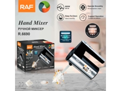Euro Regles - Batidora de huevos eléctrica totalmente automática para uso doméstico - Alta potencia para panadería - Batidora de crema