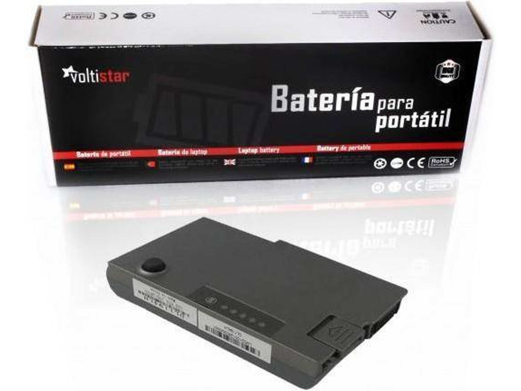 Batería para Portátil VOLTISTAR Dell Latitude / Inspiron D500 D505 D510 D520 D600 D610