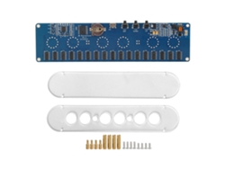 Placa De Circuito De Control De Cc Stm8s005, Reloj Led, Tubo Digital In14 Pcba Rgb Usb Con Cubierta Acrílica