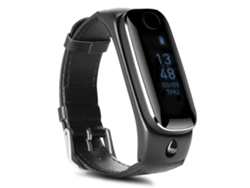 Pulsera Inteligente Con Llamadas Bluetooth Y Conteo De Pasos Para Ios Android Negro