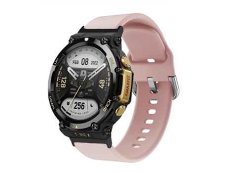 Correa de Silicona flexible para Huami Amazfit T-Rex 2 - rosa