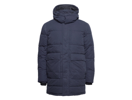 Parka para Hombre SELECTED (S - Poliéster - Multicolor)