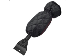 Omni-herramienta De Pala De Nieve Telescópica Multifuncional Con Guantes De Piel Suave Y Ajustable (negro)