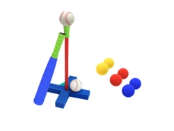 Set De Béisbol Infantil, Juguete De Entrenamiento Suave Y Seguro Para Jardín De Infancia, Ideal Para Uso Al Aire Libre.