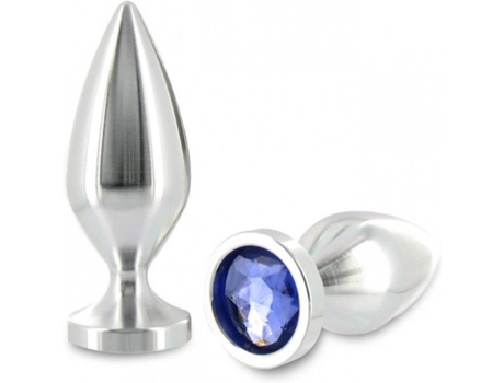 Estimulador METAL HARD Anal Plug Diamond Cristal Medium 8.89cm