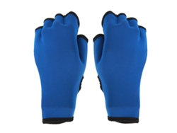 2026rebe-guantes De Natación Sin Dedos Con Membrana Neopreno Antideslizante Para Entrenamiento De Resistencia Acuática Azul S