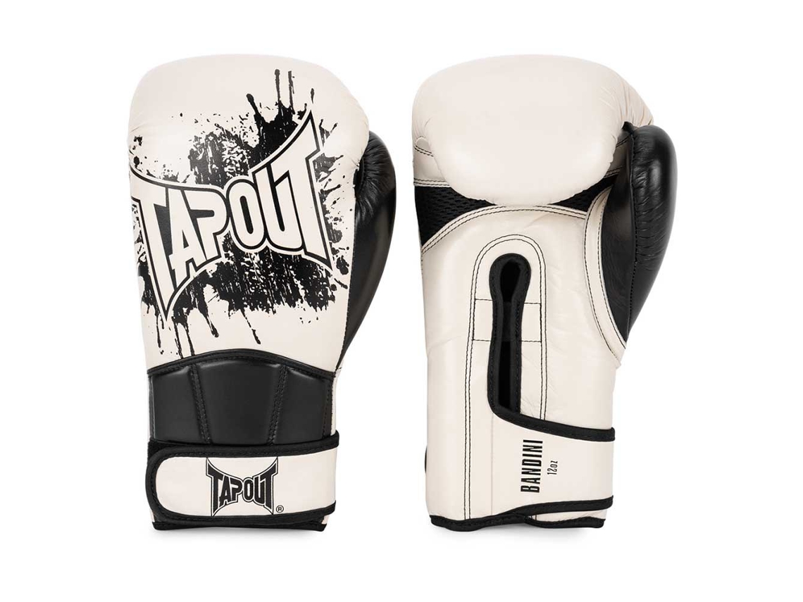 Luvas de Boxe de Couro Bandini Beige 16 Oztapout
