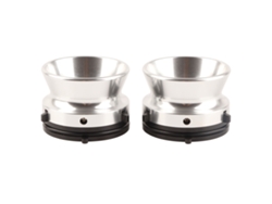 Adaptadores De Buje Nab De Aluminio De 10 Pulgadas Para Studer Revox Akai Teac Silver