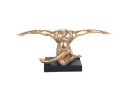 Figura Decorativa SIGNES GRIMALT Resina 15x20x46 cm