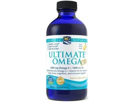 Té NORDIC NATURALS Ultimate Omega Xtra Limão (237 ml)