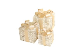 Cajas de regalo navideñas para decoración de interiores y exteriores