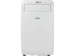 Aire Acondicionado Portátil WHIRLPOOL PACF212CO W (24 m² - 3000 Frig/h - Blanco)