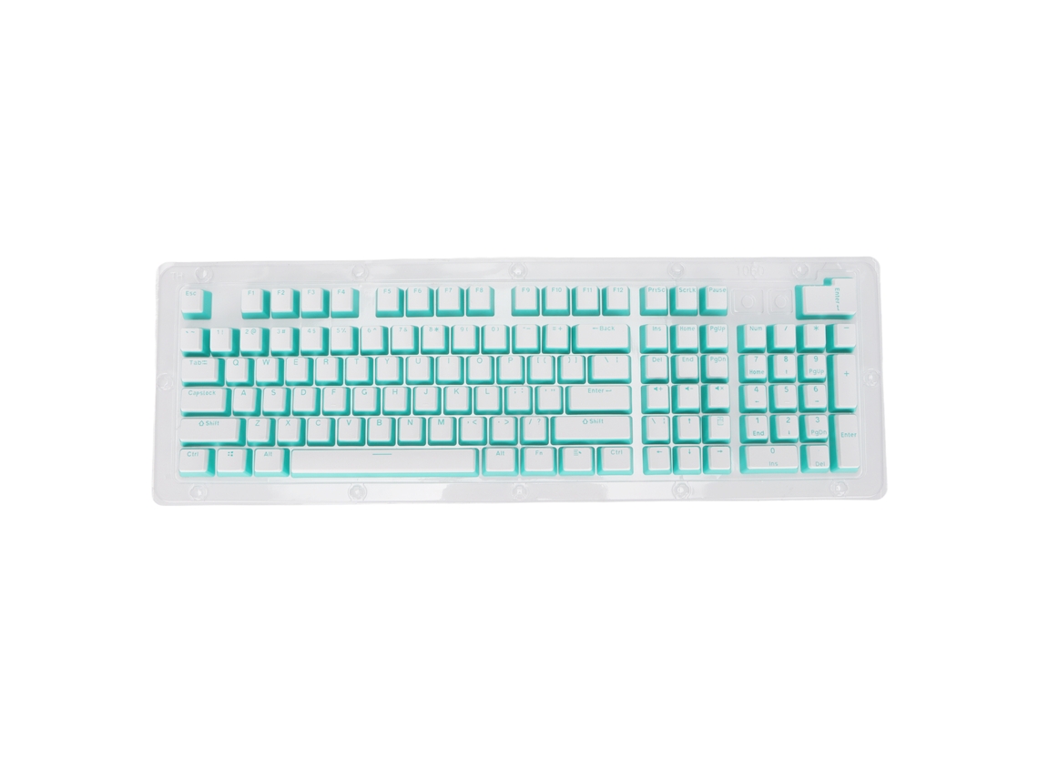 Teclas De Teclado Fos Step 110 Chaves Altura Oem Moldagem Duas Cores Abs Aplicável A Teclados Mecânicos