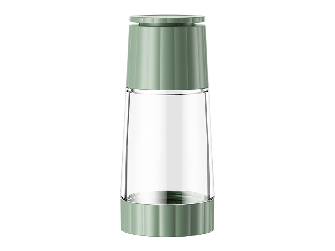Molinillo De Pimienta Manual Giratorio Ajustable Coarseza De 150 Ml, De Plástico Verde, Utensilios De Cocina.