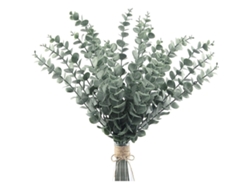 20 Plantas Artificiales De Interior, Verde Oscuro