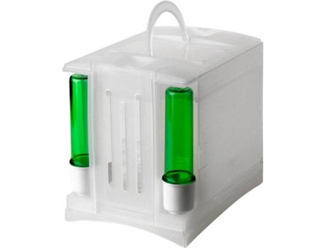 Transportín para Pájaros (Verde - 16x11.7x14.6cm - S - Porte Pequeño)